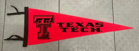 Texas Tech Red Raiders NCAA Vintage Wool Pennant Cover