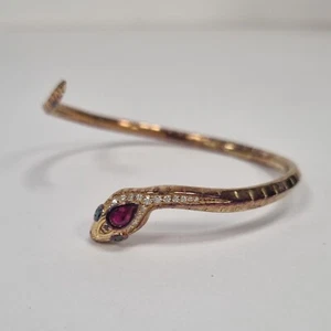 Thomas Sabo Damen Schlangen Armreif Armband L16 cm (verfärbt) - Bild 1 von 4