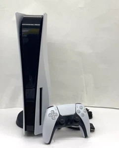 Sony PlayStation 5 Disc Edition PS5 825 GB White Console Gaming System CFI-1115A - Picture 1 of 16