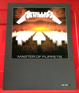 Metallica Master Of Puppets/Accept Album Cover Art PICTURE / PRINT 12" x 9" - Picture 1 of 4