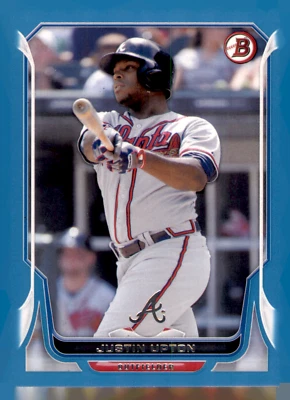 2014 Bowman Blue Border #167 Justin Upton 234/500 - Image 1 of 2