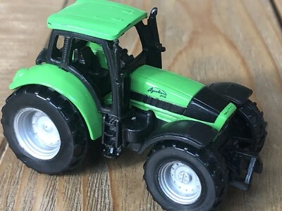 Siku 0859 Deutz-Fahr Agrotron Tractor Green 1:72 Diecast VGC - Image 1 of 4
