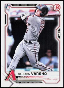 Bowman #81 2021 Daulton Varsho Arizona Diamondbacks novato radiocontrol - Imagen 1 de 2
