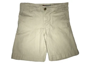 CHAPS Boy’s TAN KHAKI UNIFORM Shorts Size 5 Adjustable Waist - Picture 1 of 4