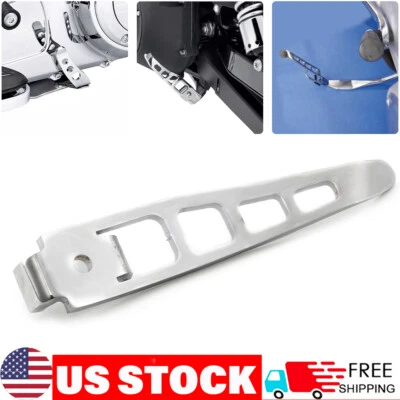 Extensión de soporte cromado para Harley Dyna Super Glide Street Bob 1993-17 Foto 1 de 4