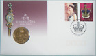 2003 Australia QEII 50th Anniversary of Coronation Golden Jubilee PNC 50c Coin
