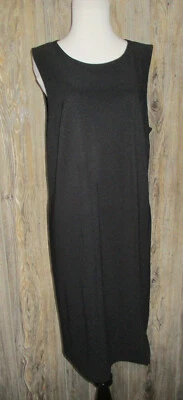 Fashion Bug Black Sleeveless Polyester Spandex Dress Womens Size 16 NWT Classic - Image 1 of 4