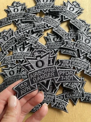 Airborne Ranger Patch - 159 AVN - PFDR 7-101-** - Image 1 of 4
