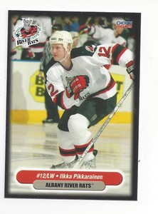 2004-05 Albany River Rats (AHL) Ilkka Pikkarainen (Ravensburg Towerstars)