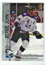 2000-01 Indianapolis Ice (IHL) Bernie John