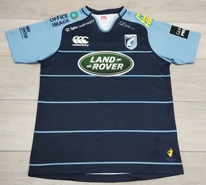Cardiff Blues Rugby Home Shirt 2016/2017 - Canterbury Large L Jersey Top - B5E - Bild 1 von 9