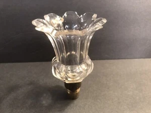Antique Baccarat chandelier cup/lighting part/Hand Cut/France C.1900/Crystal - Picture 1 of 9
