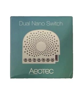 AEOTEC Dual Nano Switch Gen 5 Z-Wave Plus - Bild 1 von 2