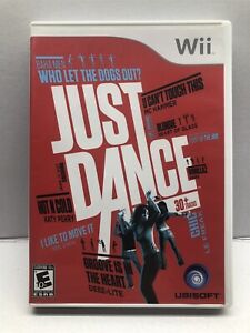 Just Dance (Nintendo Wii, 2009) Complete w/ Manual - Tested - Free Ship