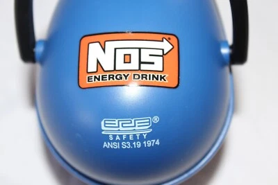 239 可折叠耳罩 Nrr 23 Db 蓝色 - Nos 标志 — 第 1/4 张图片