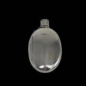 Antique Victorian Silver Hip Flask London 1861 William Neal - Picture 1 of 8