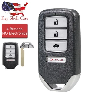 Car Key Shell Case for 2016 2017 2018 2019 2020 2021 Honda HR-V Remote Fob Blade - Image 1 of 4