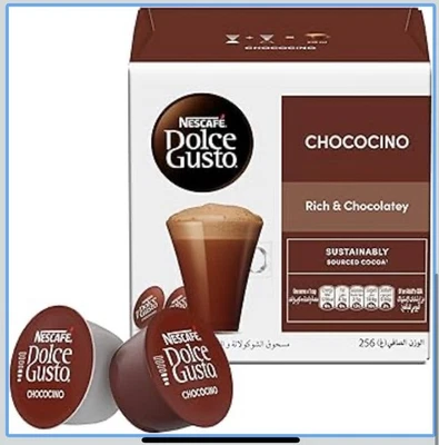 144ct Nescafé Dolce Gusto Chococino 16 por paquete - Pack de 9 BB:6/30/2026 Foto 1 de 4