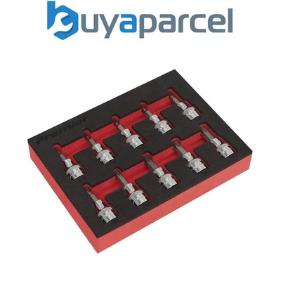 Sealey AK6242 Premier TRX-Star* Socket Bit Set 3/8"Sq Drive 10pc  - Image 1 of 2