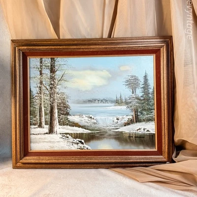 Pintura al óleo vintage certificada y firmada Foto 1 de 4