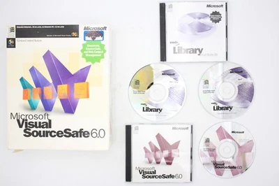 Microsoft Visual SourceSafe 6.0 Windows Version Control System Software RETRO - Image 1 of 4
