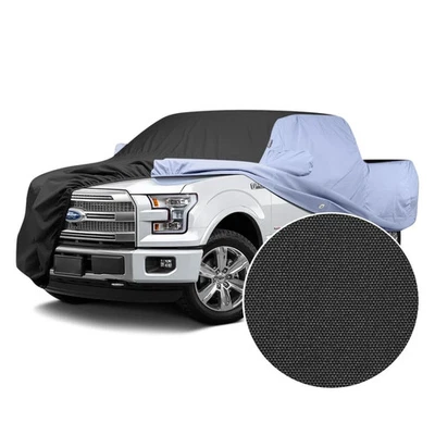 For Ford F-150 87-91 Car Cover WeatherShield HP Two-Tone Black Custom Car Cover Foto 1 de 4