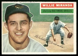 1956 Topps #103 Willie Miranda - Picture 1 of 2