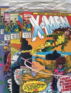 Marvel X-Men  X-Men Pizza Hut Collector's Ed Complete Set - Issues #1-#4 MINT - Picture 1 of 1