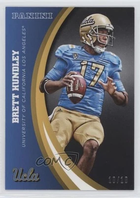 2015 Panini UCLA Bruins Black /10 Brett Hundley #73 Rookie RC - Image 1 of 2