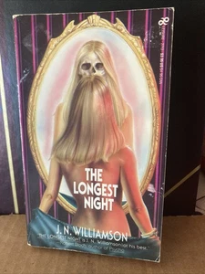 1985 Vintage Horror Paperback- The Longest Night By J.N. Williamson - Picture 1 of 7