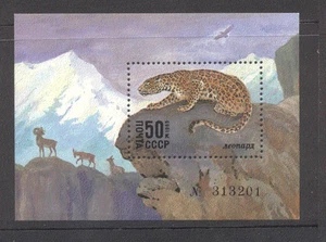 Russia 1985 Cat/Leopard/Raptor/Animals 1v m/s (n12080) - Picture 1 of 1