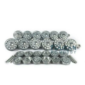 Henglong 1/16 Soviet KV-1 RC Tank 3878 Metal Road Wheels Spare Parts - Picture 1 of 4