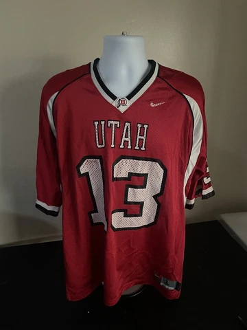 Utah Utes #13 Nike NCAA Football Jersey Size Large Cover