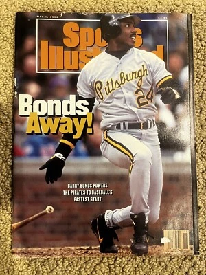 Sports Illustrated Magazine May 4, 1992 Barry Bonds Pittsburgh Pirates - Image 1 of 3