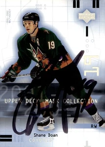 Shane Doan - Signed 2001-02 Upper Deck Mask Collection Card #76 - Picture 1 of 2