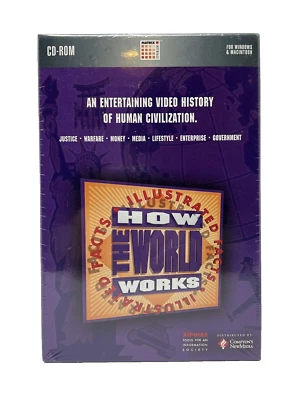 How the World Works CD-ROM for MAC Windows Video History of Human Civilization - Image 1 of 4