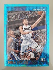 2016-17 Panini NBA Hoops Teal Explosion Justin Anderson #81 Dallas Mavericks