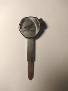 Genuine Honda Motorcycle Blank Key. Right Slot - Picture 1 of 6