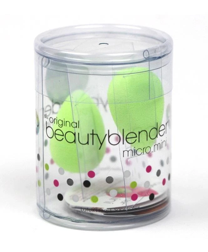 💕 Original BeautyBlender Esponja Herramienta de Maquillaje JUEGO DE 2 PIEZAS💕 Verde Lima Micro Mini Foto 1 de 1