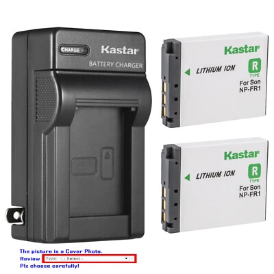 Kastar Battery Travel Charger for Sony NP-FR1 & Sony Cyber-Shot DSC-P200 Camera