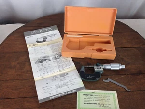 MITUTOYO 193-211 0-1" DIGIT OUTSIDE MICROMETER .0001" w/ Original Box  #WH-8 - Picture 1 of 4