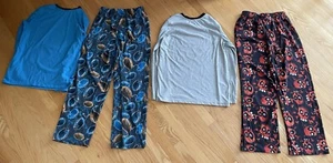 Lot Of 2 Circo Boys XL Pajama Sets Football & Skeleton Long Sleeve - Picture 1 of 8
