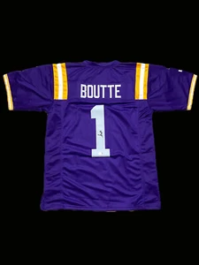 Kayshon Boutte Signed Jersey Beckett - Picture 1 of 4