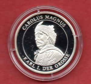 10,- Euro Karl der Grosse Polierte Platte vorläufer 1996 BRD 8,5 gr. Silber fein