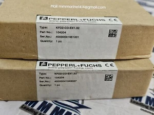 ×2pcs PEPPERL+FUCHS KFD2-CD-Ex1.32 CURRENT DRIVER BARRIER - Picture 1 of 14