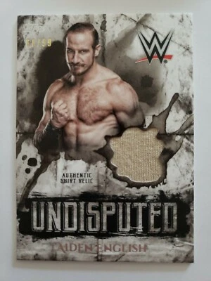 AIDEN ENGLISH 2018 TOPPS UNDISPUTED RELIC CARD #'D 60/99 - Image 1 of 4