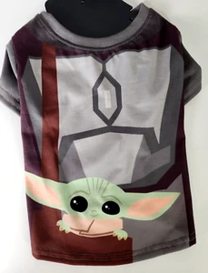 Grogu Mandalorian Star Wars Dog Shirt Size Medium M NWT Pet Clothes - Picture 1 of 8