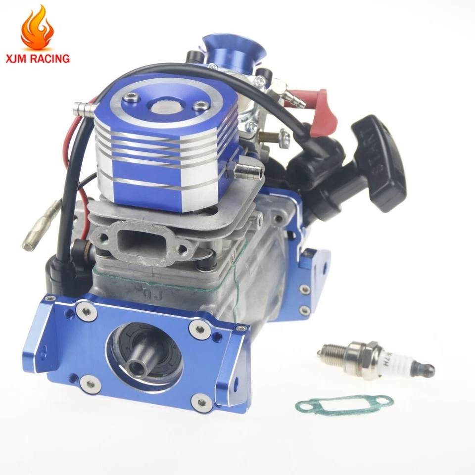 RC Boat 29CC 2-Stroke 4 bolt Engine For 1/5 RCMK ZENOAH Marine Gas Engine - Image 1 of 4