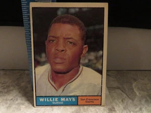 Topps Willie Mays #150 1961 excelente estado original - Imagen 1 de 2