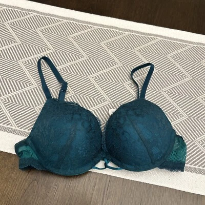 Sujetador completo con aros Adore Me talla 30B verde Foto 1 de 2